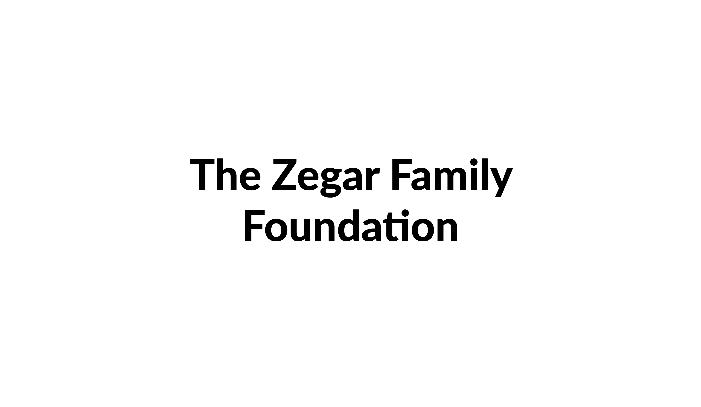 The Zegar Family Foundation